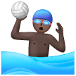 Joueur De Water-Polo: Peau Foncée Joueur De Water-Polo: Peau Foncée