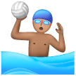 Joueur De Water-Polo: Peau Moyenne Joueur De Water-Polo: Peau Moyenne