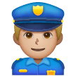 Policier: Peau Moyennement Claire Policier: Peau Moyennement Claire