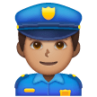 Policier: Peau Moyenne Policier: Peau Moyenne
