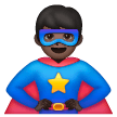 Super-Héros Homme: Peau Foncée Super-Héros Homme: Peau Foncée