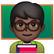 Enseignant: Peau Foncée Enseignant: Peau Foncée