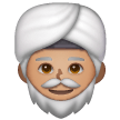 Homme En Turban: Peau Moyenne Homme En Turban: Peau Moyenne