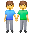 Deux Hommes Se Tenant La Main Deux Hommes Se Tenant La Main
