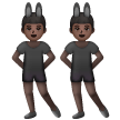 Hommes Avec Des Oreilles De Lapin: Peau Foncée Hommes Avec Des Oreilles De Lapin: Peau Foncée