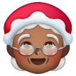 Mère Noël: Peau Moyennement Foncée Mère Noël: Peau Moyennement Foncée