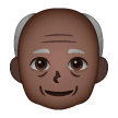 Homme Âgé: Peau Foncée Homme Âgé: Peau Foncée