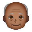Homme Âgé: Peau Moyennement Foncée Homme Âgé: Peau Moyennement Foncée