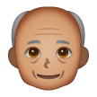 Homme Âgé: Peau Moyenne Homme Âgé: Peau Moyenne