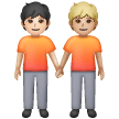 Deux Personnes Se Tenant La Main: Peau Claire, Peau Moyennement Claire Deux Personnes Se Tenant La Main: Peau Claire, Peau Moyennement Claire