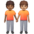 Deux Personnes Se Tenant La Main: Peau Moyennement Foncée, Peau Moyenne Deux Personnes Se Tenant La Main: Peau Moyennement Foncée, Peau Moyenne