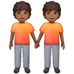 Deux Personnes Se Tenant La Main: Peau Moyennement Foncée Deux Personnes Se Tenant La Main: Peau Moyennement Foncée