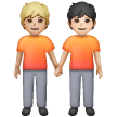 Deux Personnes Se Tenant La Main: Peau Moyennement Claire, Peau Claire Deux Personnes Se Tenant La Main: Peau Moyennement Claire, Peau Claire
