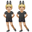 Personnes Avec Des Oreilles De Lapin: Peau Moyennement Claire Personnes Avec Des Oreilles De Lapin: Peau Moyennement Claire