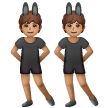 Personnes Avec Des Oreilles De Lapin: Peau Moyenne Personnes Avec Des Oreilles De Lapin: Peau Moyenne