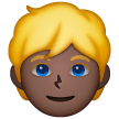 Personne: Peau Foncée, Cheveux Blonds Personne: Peau Foncée, Cheveux Blonds