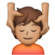 Personne Qui Se Fait Masser: Peau Moyenne Personne Qui Se Fait Masser: Peau Moyenne