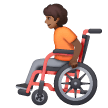 Personne En Fauteuil Roulant Manuel: Peau Moyennement Foncée Personne En Fauteuil Roulant Manuel: Peau Moyennement Foncée