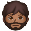 Personne: Peau Moyennement Foncée, Barbe Personne: Peau Moyennement Foncée, Barbe