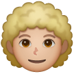 Personne: Peau Moyennement Claire, Cheveux Bouclés Personne: Peau Moyennement Claire, Cheveux Bouclés