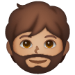 Personne: Peau Moyenne, Barbe Personne: Peau Moyenne, Barbe