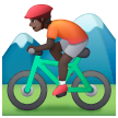 Personne En VTT: Peau Foncée Personne En VTT: Peau Foncée