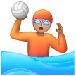 Personne Jouant Au Water-Polo: Peau Moyenne Personne Jouant Au Water-Polo: Peau Moyenne