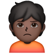 Personne Qui Boude: Peau Foncée Personne Qui Boude: Peau Foncée
