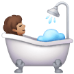Personne Prenant Un Bain: Peau Moyenne Personne Prenant Un Bain: Peau Moyenne