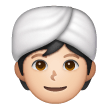 Personne En Turban: Peau Claire Personne En Turban: Peau Claire