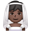 Personne Mariée Avec Voile: Peau Foncée Personne Mariée Avec Voile: Peau Foncée