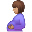 Femme Enceinte: Peau Moyenne Femme Enceinte: Peau Moyenne