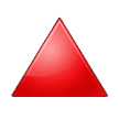 Triangle Rouge Pointant Vers Le Haut Triangle Rouge Pointant Vers Le Haut