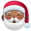 Père Noël: Peau Moyennement Foncée Père Noël: Peau Moyennement Foncée