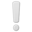 Point D’Exclamation Blanc Point D’Exclamation Blanc