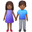 Femme Et Homme Se Tenant La Main: Peau Moyennement Foncée Femme Et Homme Se Tenant La Main: Peau Moyennement Foncée