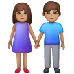 Femme Et Homme Se Tenant La Main: Peau Moyenne Femme Et Homme Se Tenant La Main: Peau Moyenne