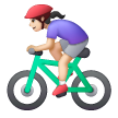 Cycliste Femme: Peau Claire Cycliste Femme: Peau Claire