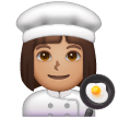 Cuisinière: Peau Moyenne Cuisinière: Peau Moyenne