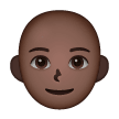 Femme: Peau Foncée, Chauve Femme: Peau Foncée, Chauve