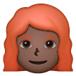 Femme: Peau Foncée, Cheveux Roux Femme: Peau Foncée, Cheveux Roux
