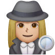 Détective Femme: Peau Moyennement Claire Détective Femme: Peau Moyennement Claire