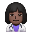 Professionnelle De La Santé: Peau Foncée Professionnelle De La Santé: Peau Foncée