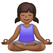 Femme Dans La Posture Du Lotus: Peau Moyennement Foncée Femme Dans La Posture Du Lotus: Peau Moyennement Foncée