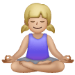 Femme Dans La Posture Du Lotus: Peau Moyennement Claire Femme Dans La Posture Du Lotus: Peau Moyennement Claire