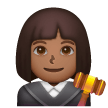 Juge Femme: Peau Moyennement Foncée Juge Femme: Peau Moyennement Foncée