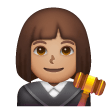 Juge Femme: Peau Moyenne Juge Femme: Peau Moyenne