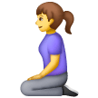 Femme À Genoux Femme À Genoux