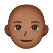 Femme: Peau Moyennement Foncée, Chauve Femme: Peau Moyennement Foncée, Chauve
