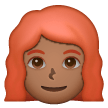 Femme: Peau Moyennement Foncée, Cheveux Roux Femme: Peau Moyennement Foncée, Cheveux Roux